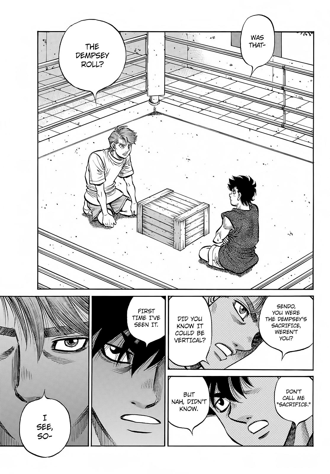 Hajime no Ippo Chapter 1386 — page 5
