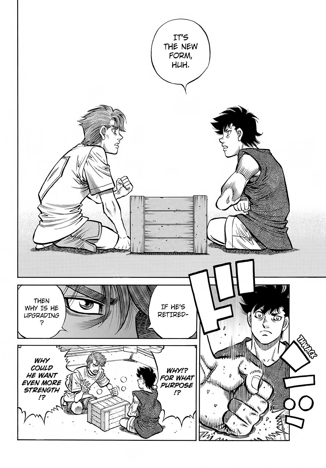 Hajime no Ippo Chapter 1386 — page 6