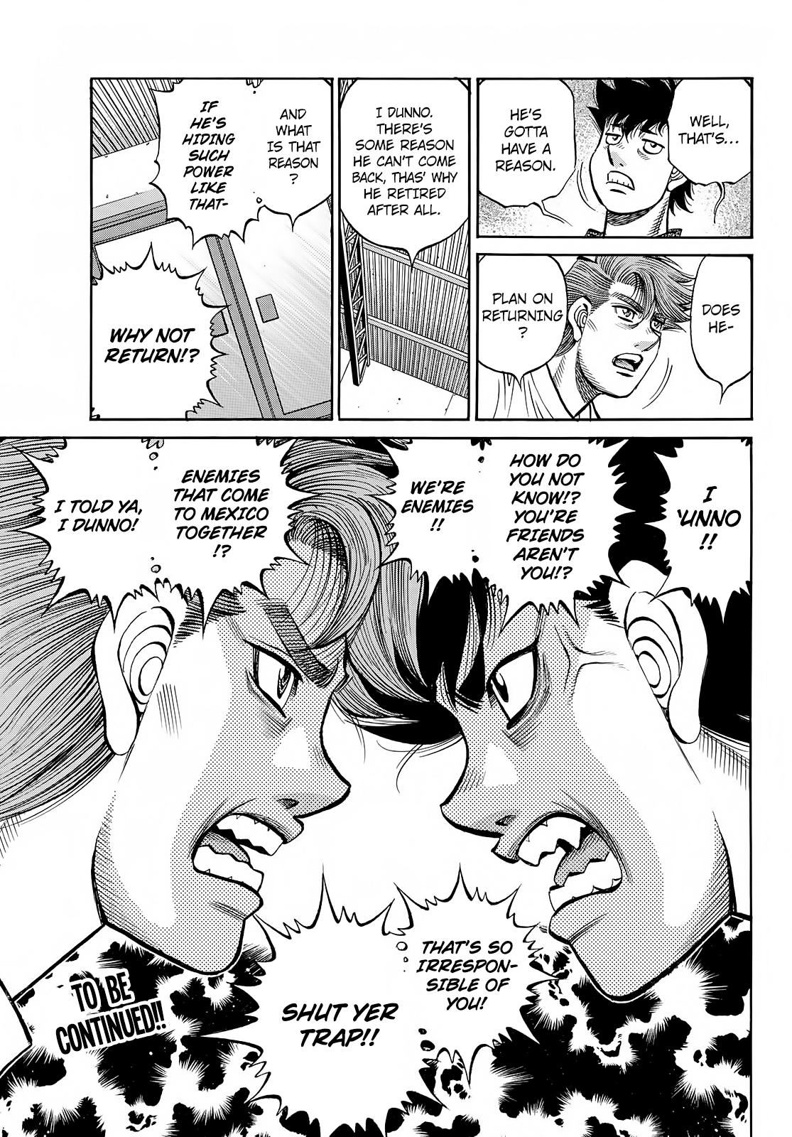 Hajime no Ippo Chapter 1386 — page 7