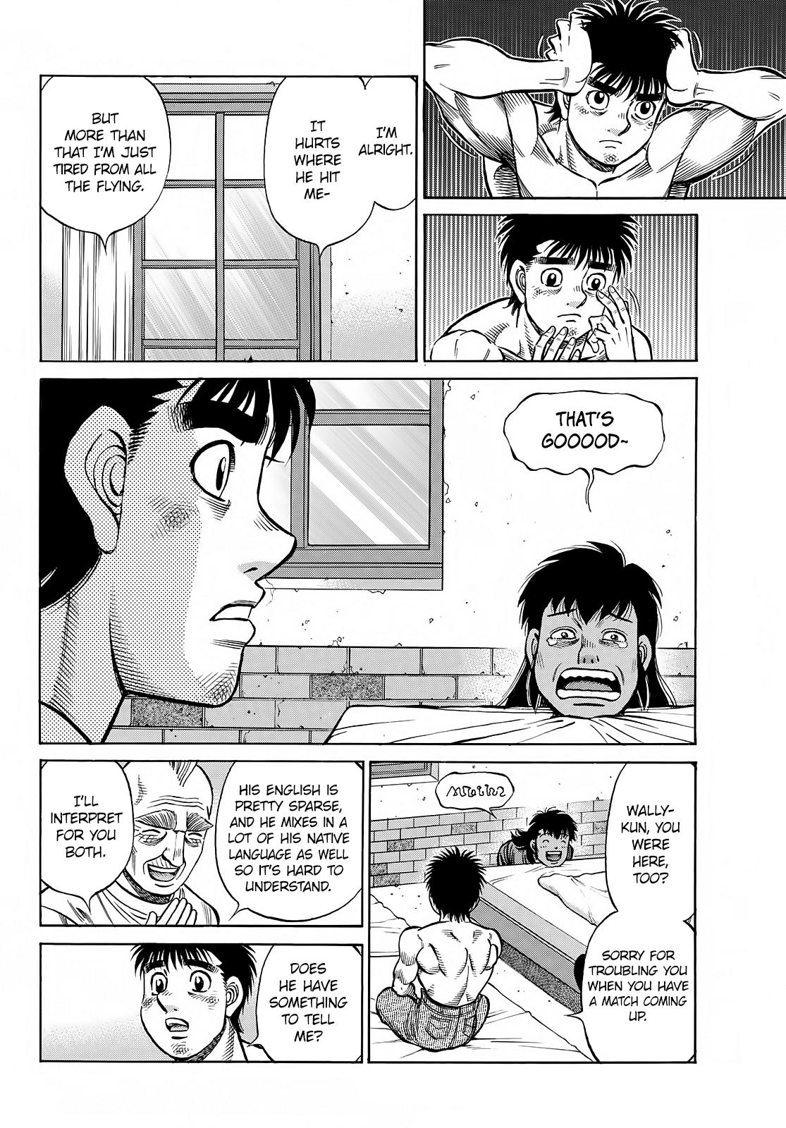 Hajime no Ippo Chapter 1387 — page 8