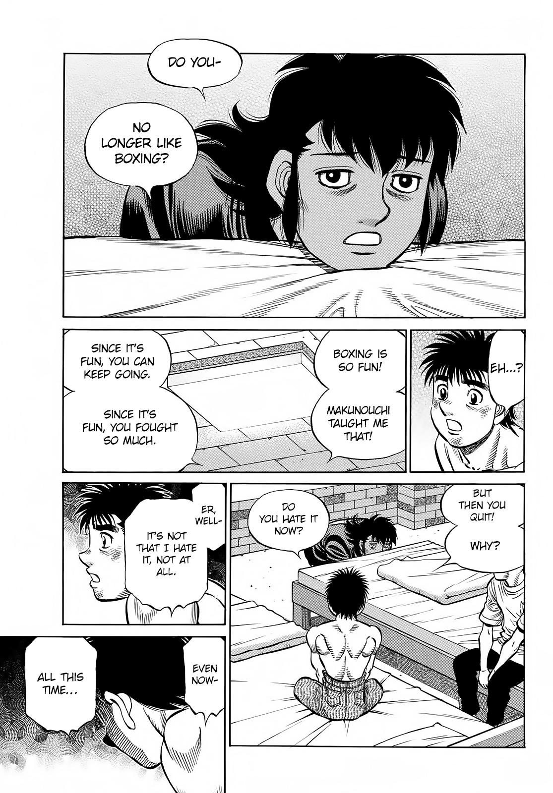 Hajime no Ippo Chapter 1387 — page 9