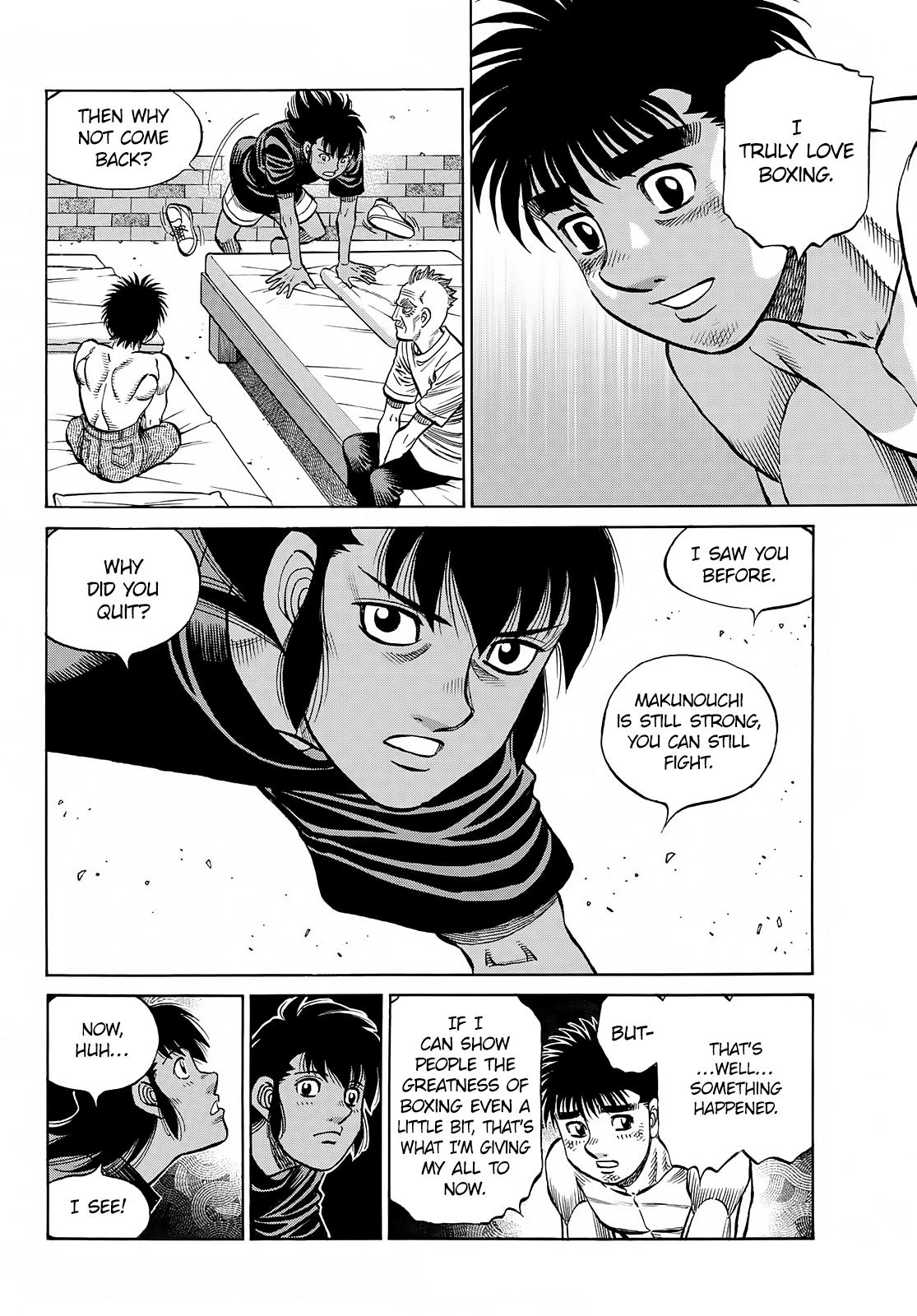 Hajime no Ippo Chapter 1387 — page 10