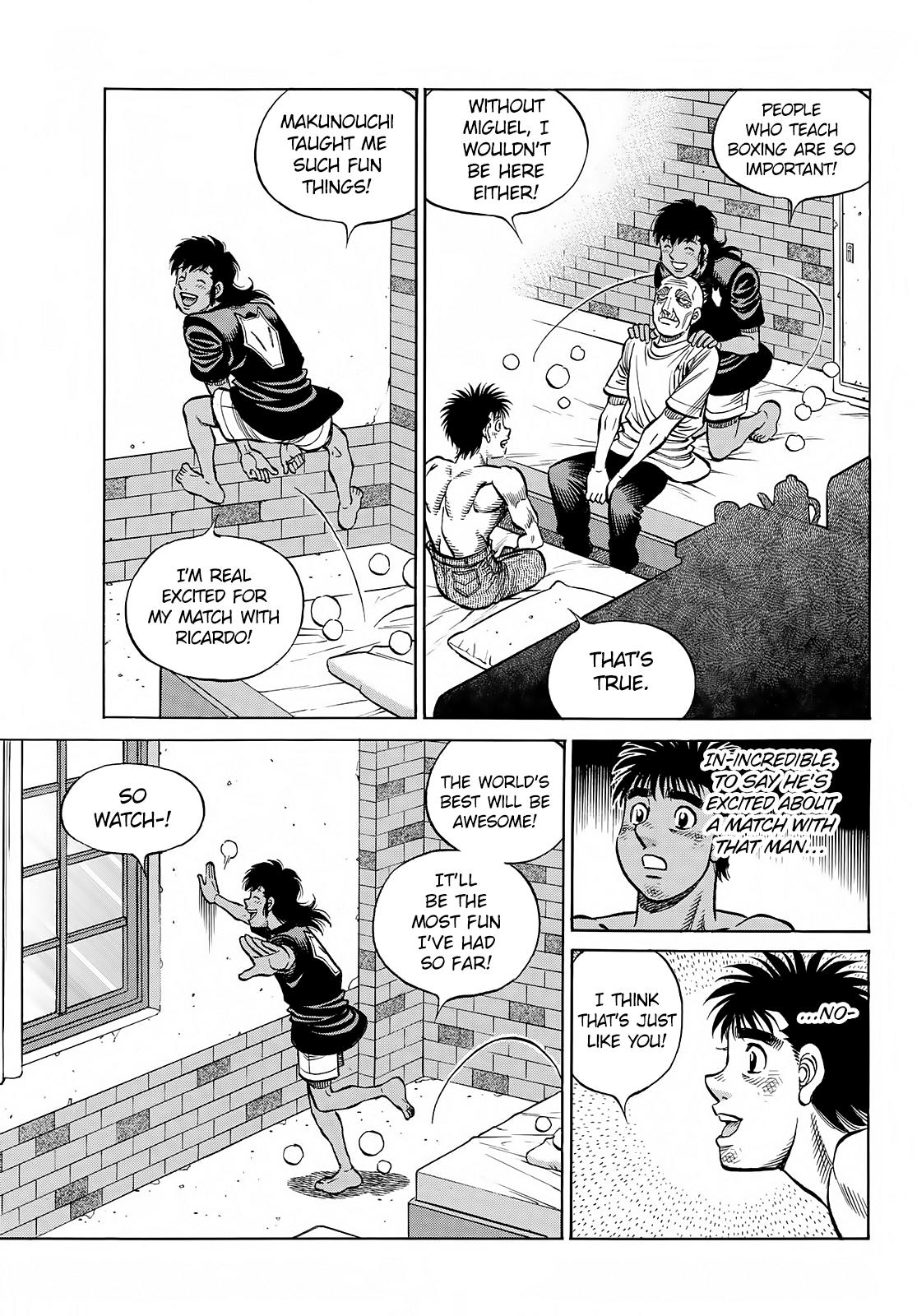 Hajime no Ippo Chapter 1387 — page 11