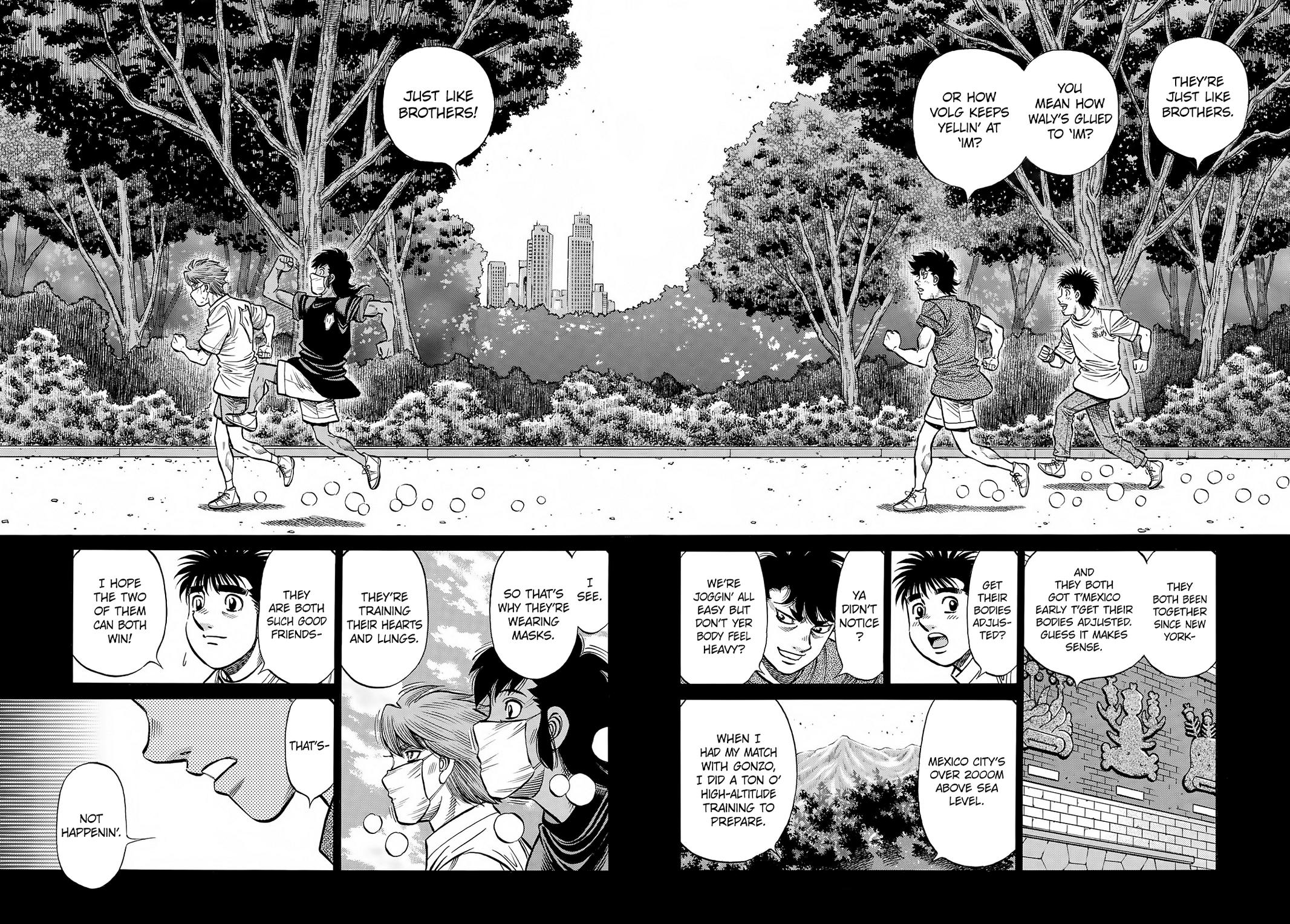 Hajime no Ippo Chapter 1388 — page 6