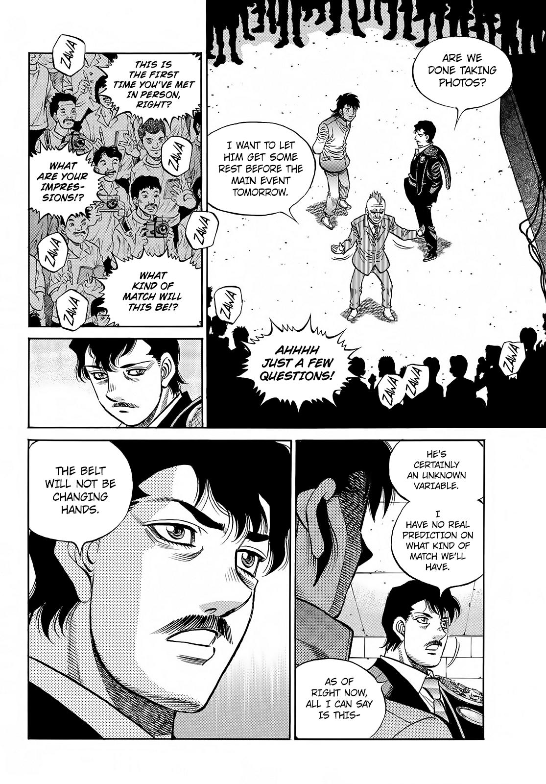 Hajime no Ippo Chapter 1388 — page 12
