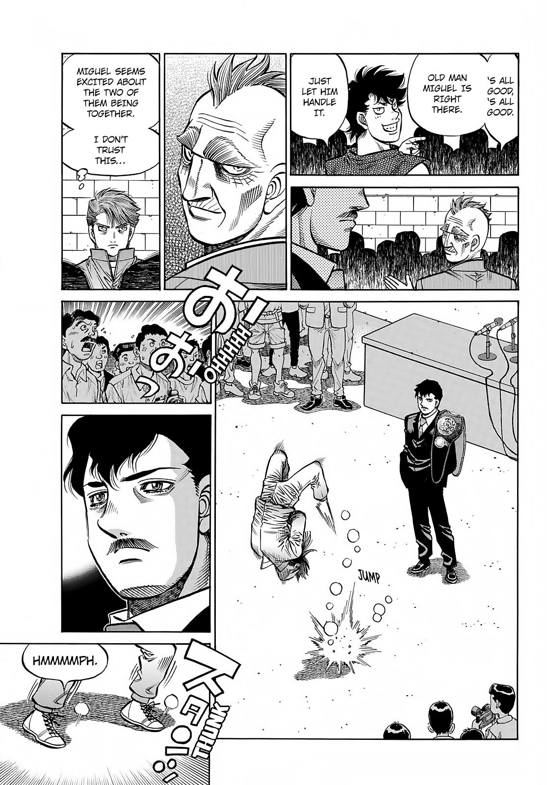 Hajime no Ippo Chapter 1389 — page 3