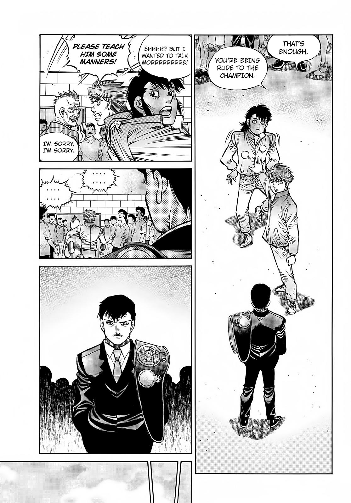Hajime no Ippo Chapter 1389 — page 5