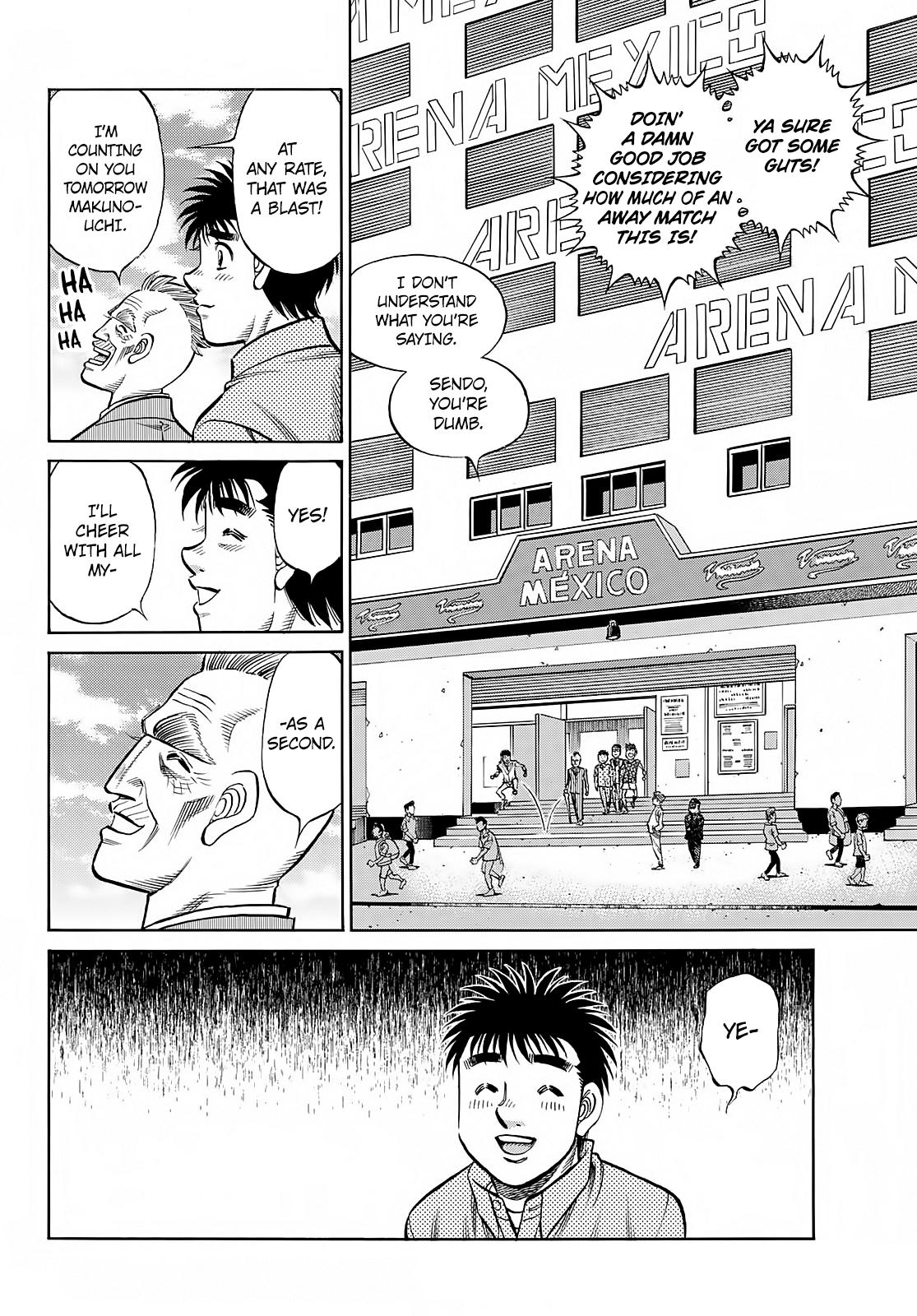 Hajime no Ippo Chapter 1389 — page 6