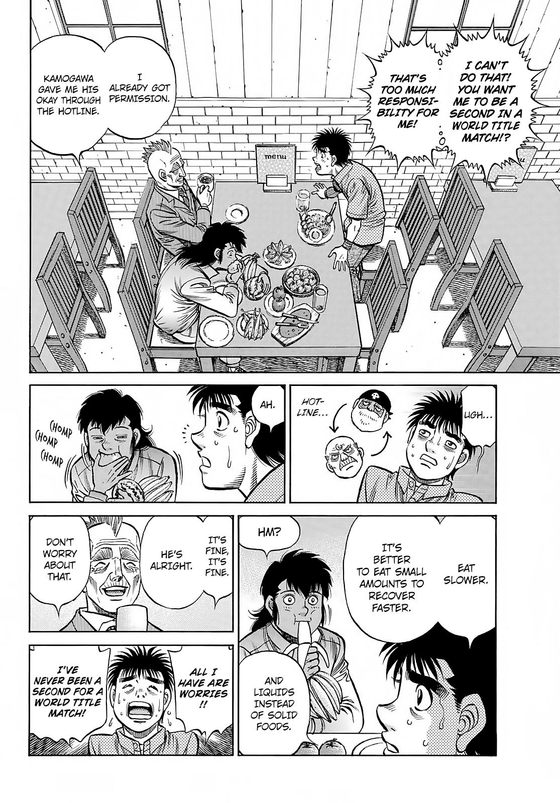 Hajime no Ippo Chapter 1389 — page 8