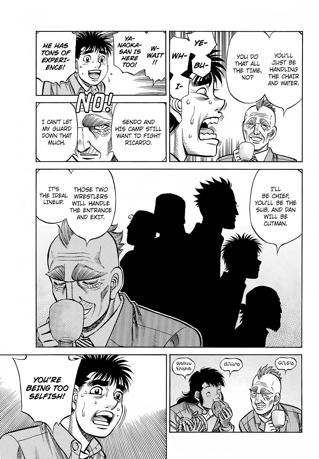 Hajime no Ippo Chapter 1389 — page 9