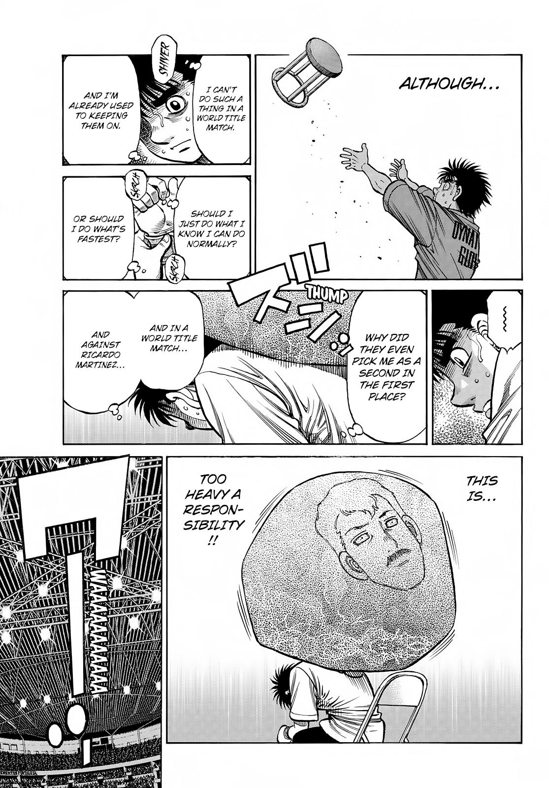 Hajime no Ippo Chapter 1390 — page 3