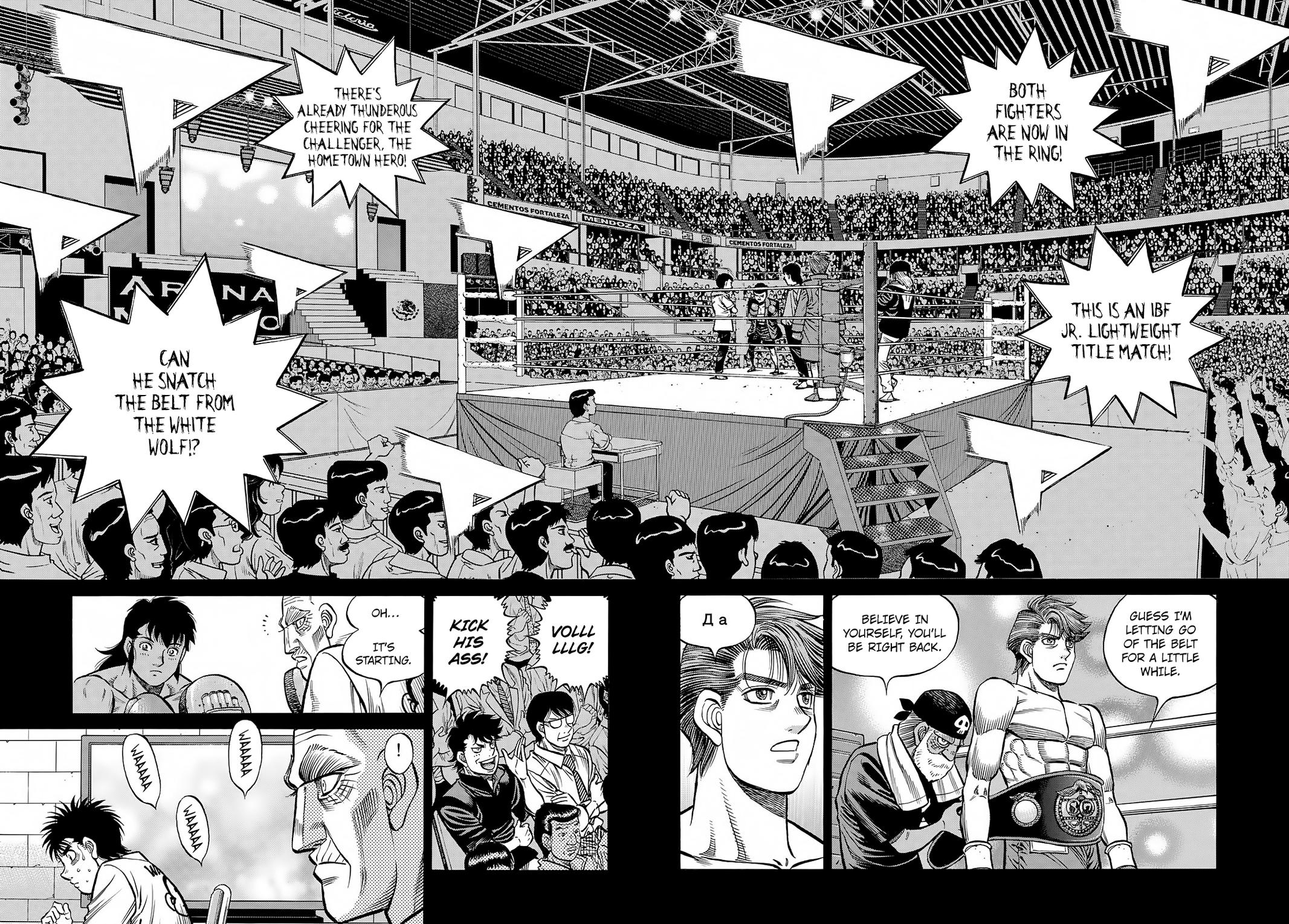 Hajime no Ippo Chapter 1390 — page 4