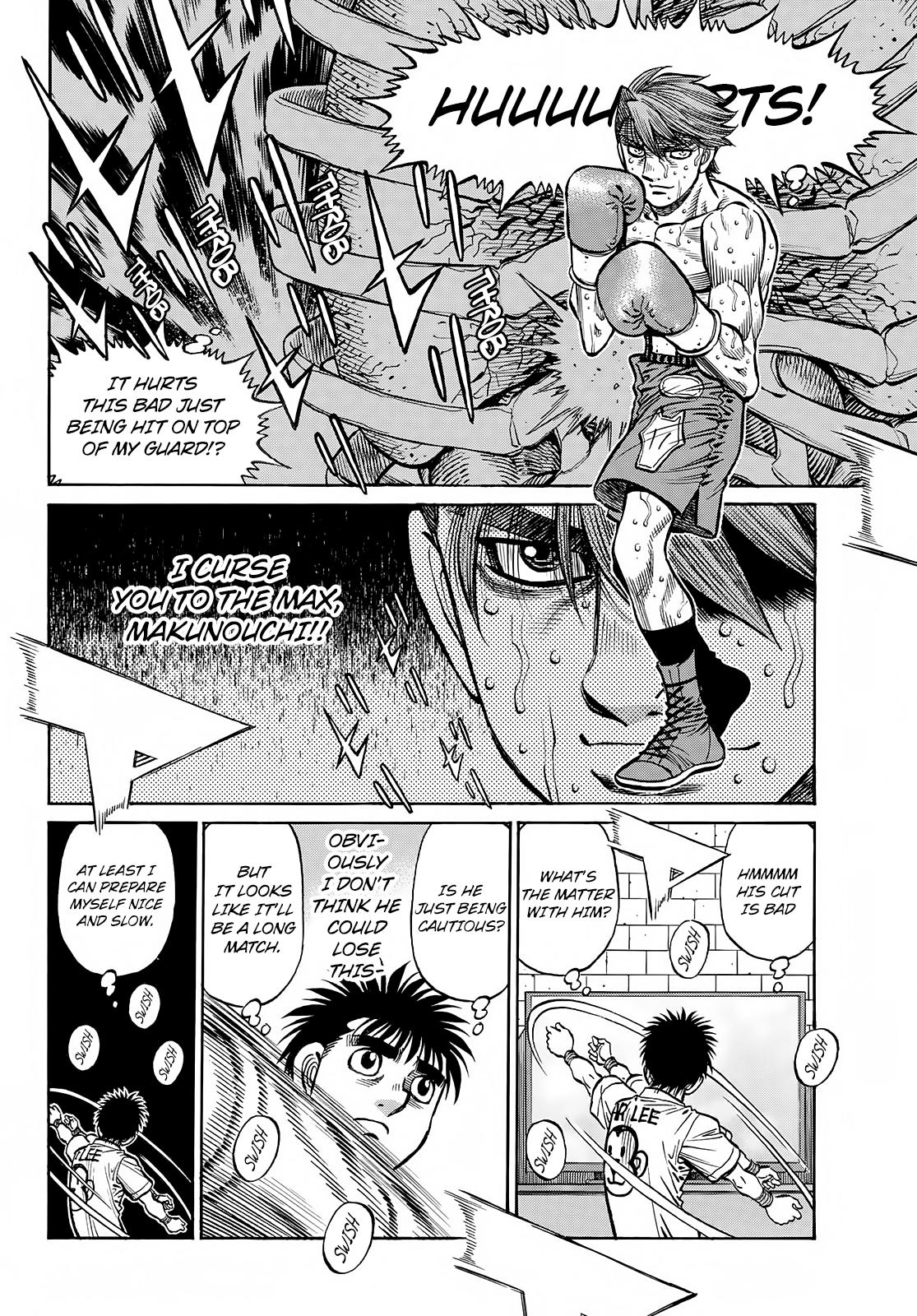 Hajime no Ippo Chapter 1391 — page 4