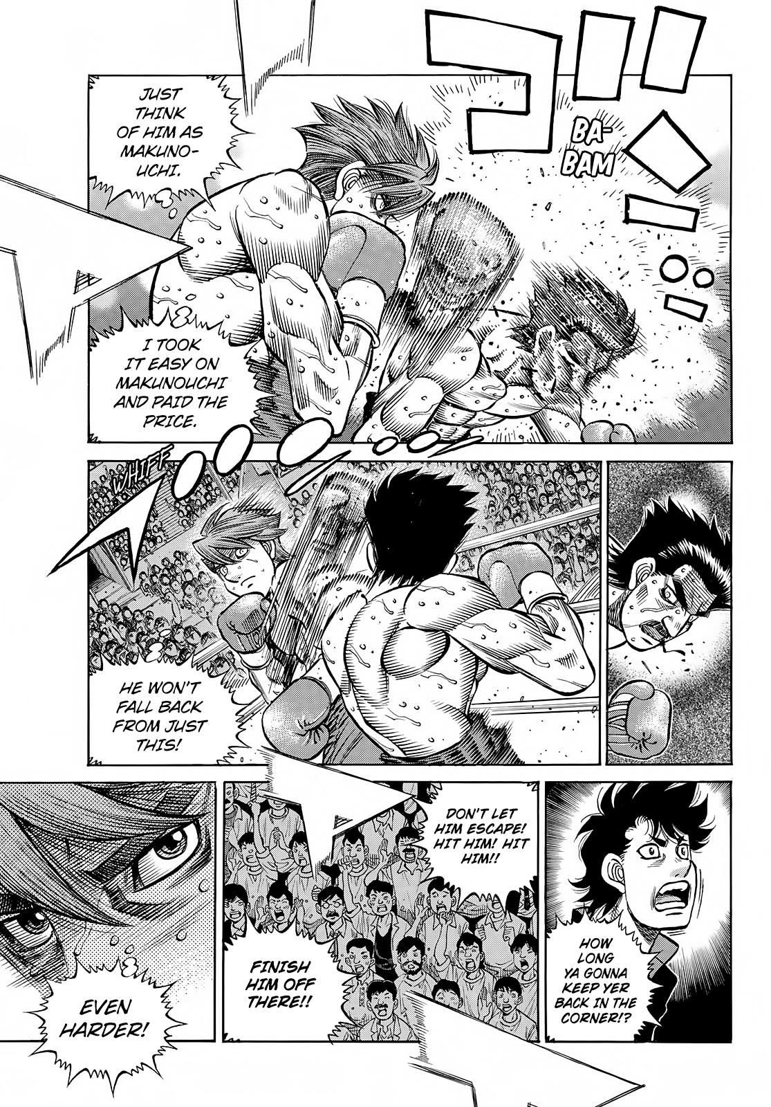 Hajime no Ippo Chapter 1391 — page 9