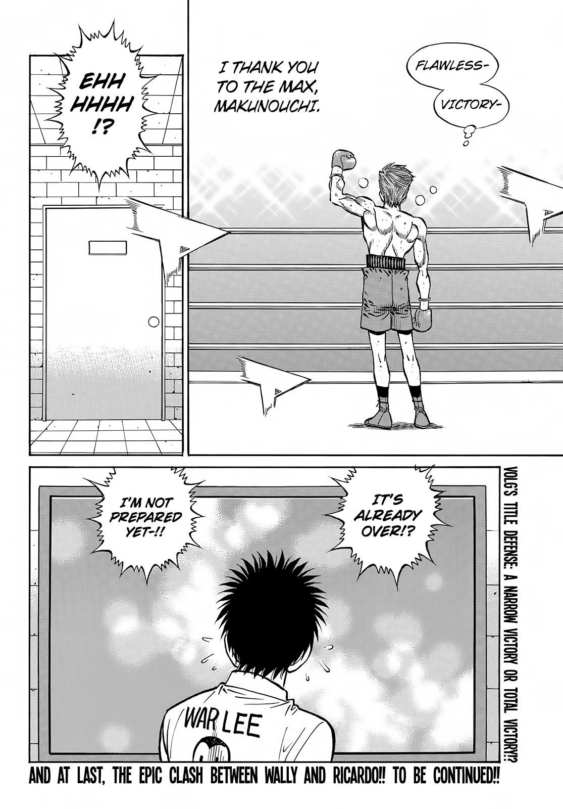 Hajime no Ippo Chapter 1391 — page 14