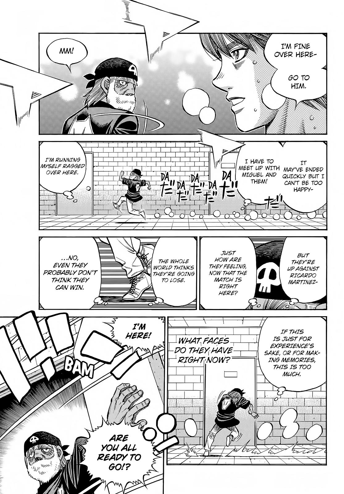 Hajime no Ippo Chapter 1392 — page 3