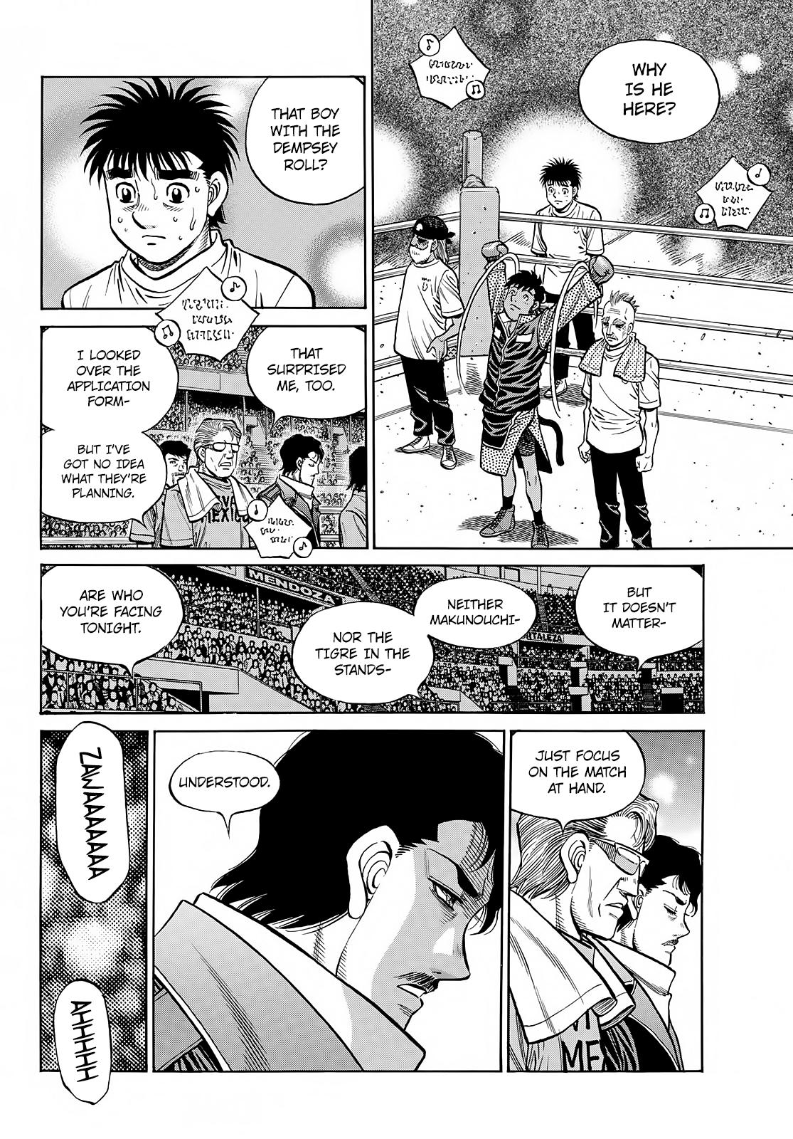 Hajime no Ippo Chapter 1393 — page 4