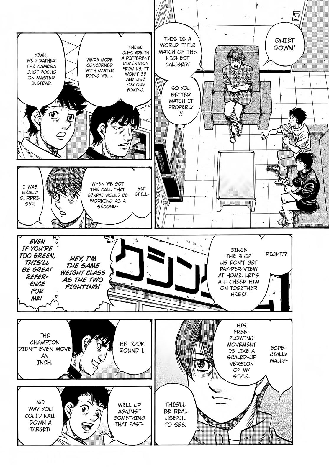 Hajime no Ippo Chapter 1396 — page 15