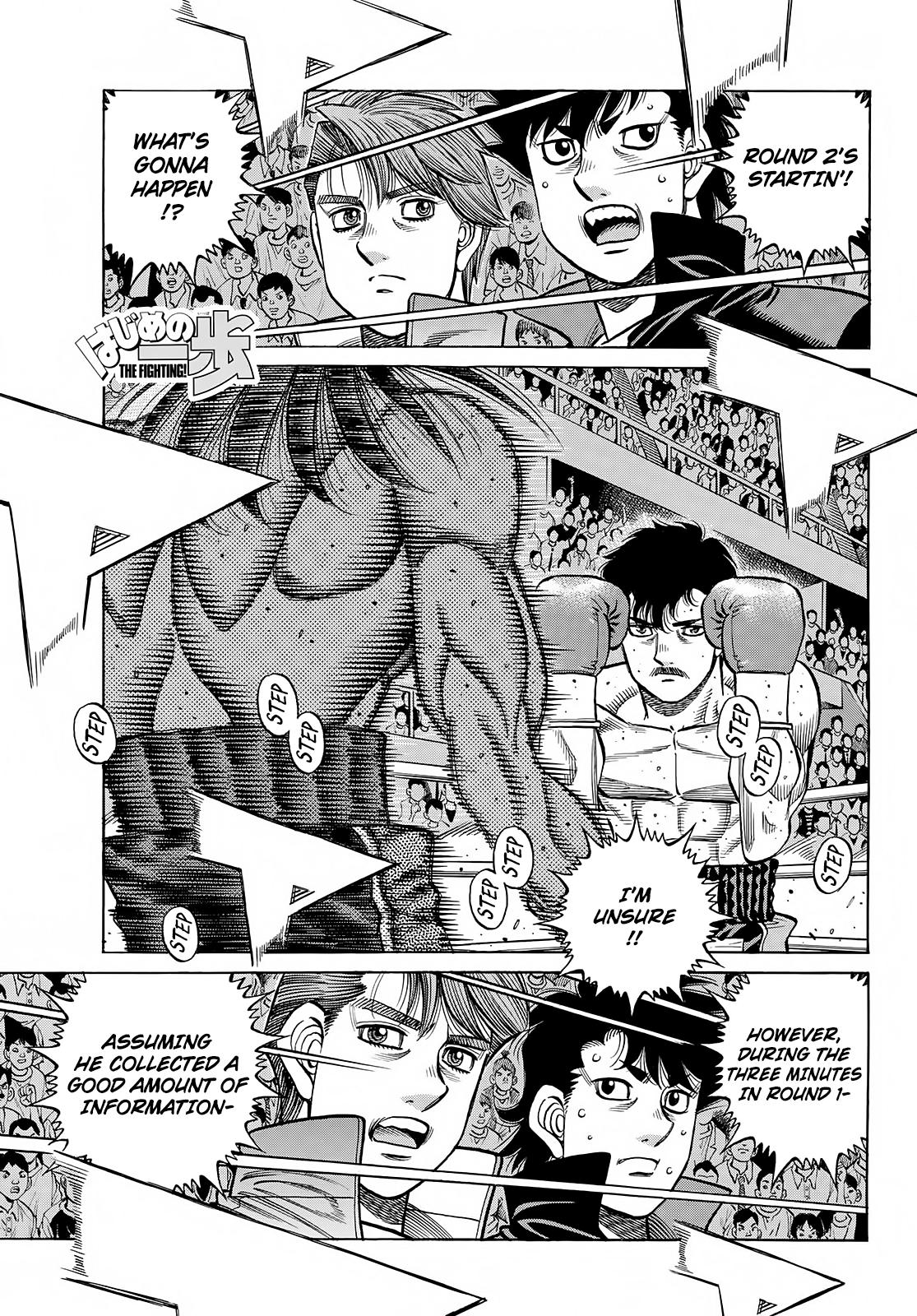 Hajime no Ippo Chapter 1397 — page 1