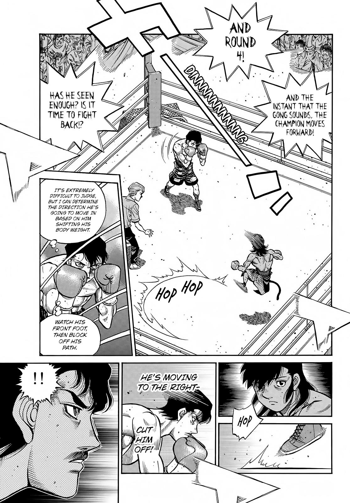 Hajime no Ippo Chapter 1400 — page 3