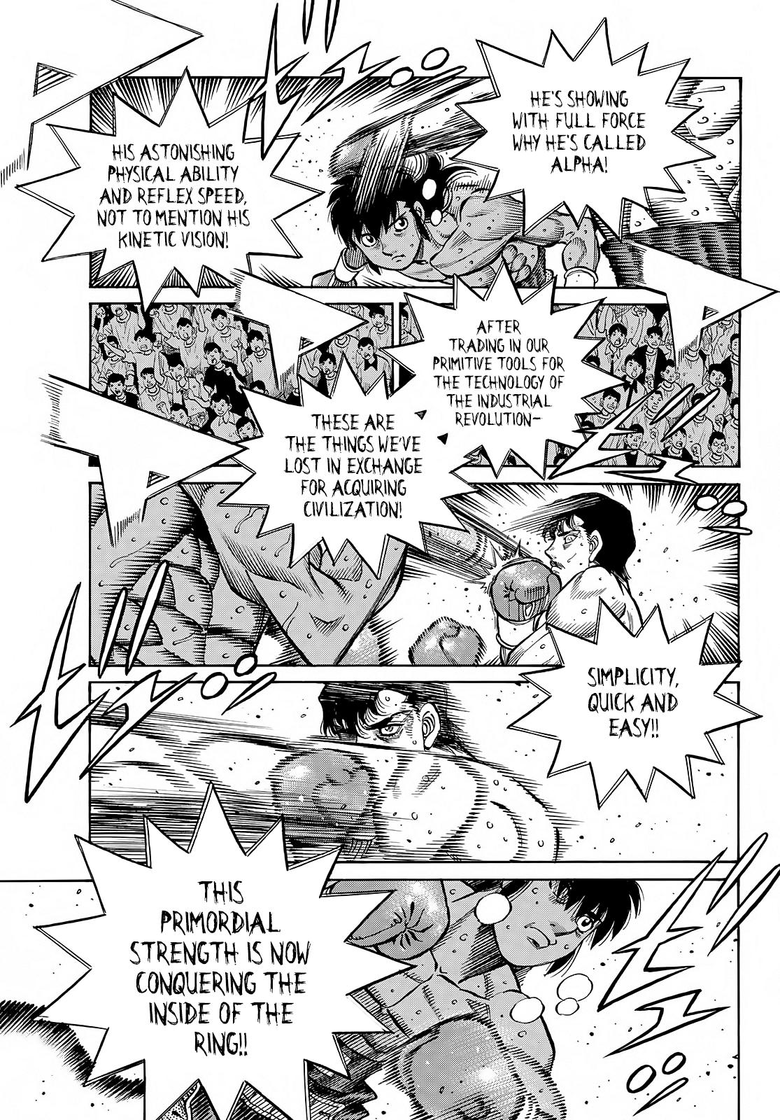Hajime no Ippo Chapter 1402 — page 13