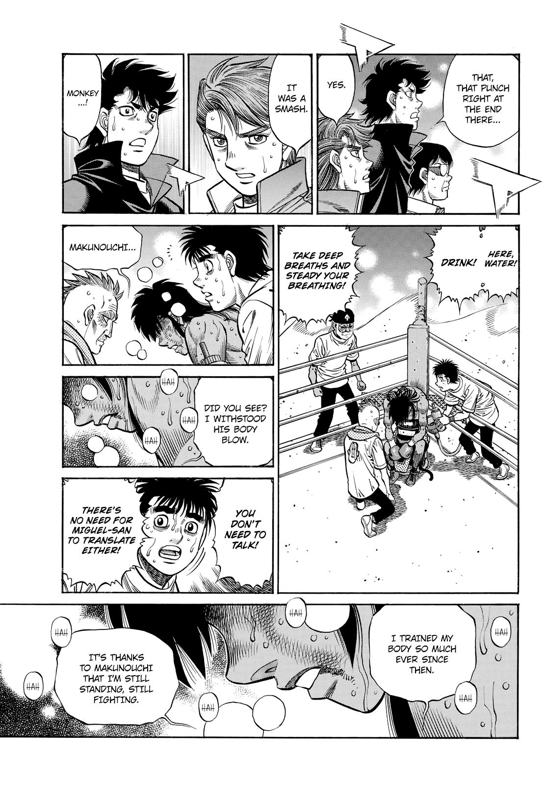 Hajime no Ippo Chapter 1406 — page 3