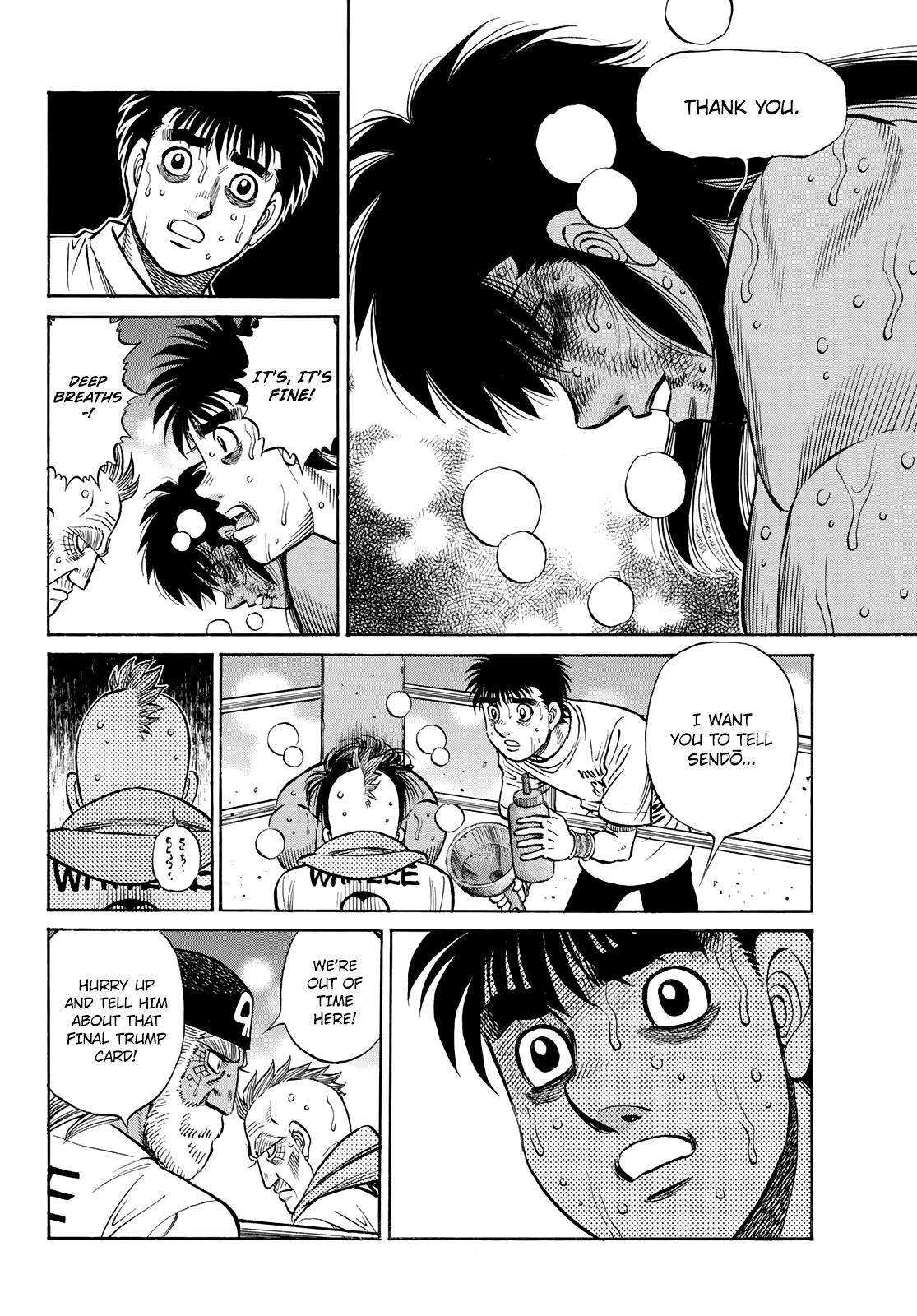 Hajime no Ippo Chapter 1406 — page 4
