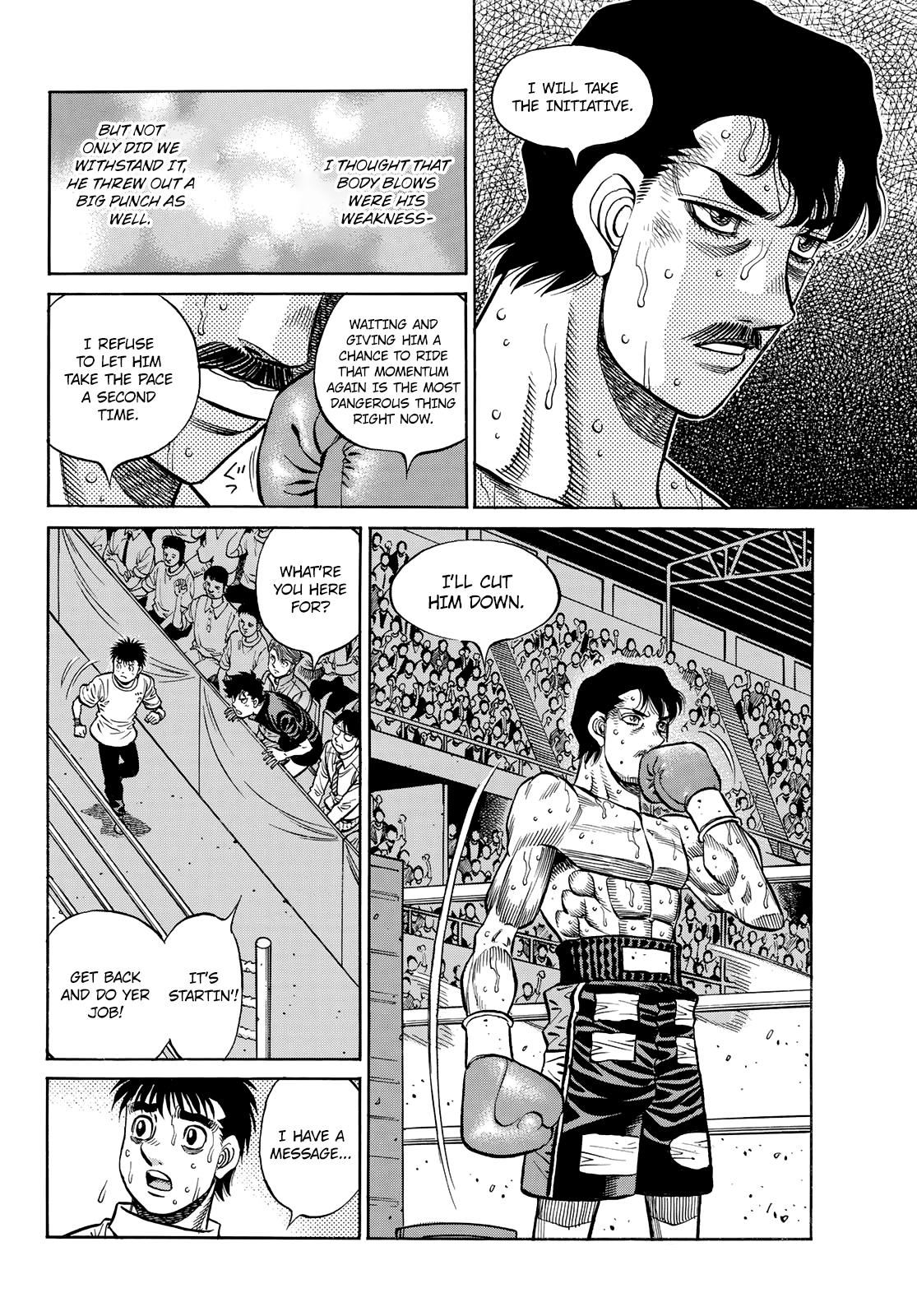 Hajime no Ippo Chapter 1406 — page 8