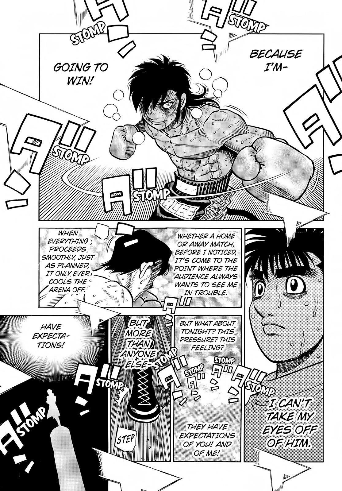 Hajime no Ippo Chapter 1407 — page 4
