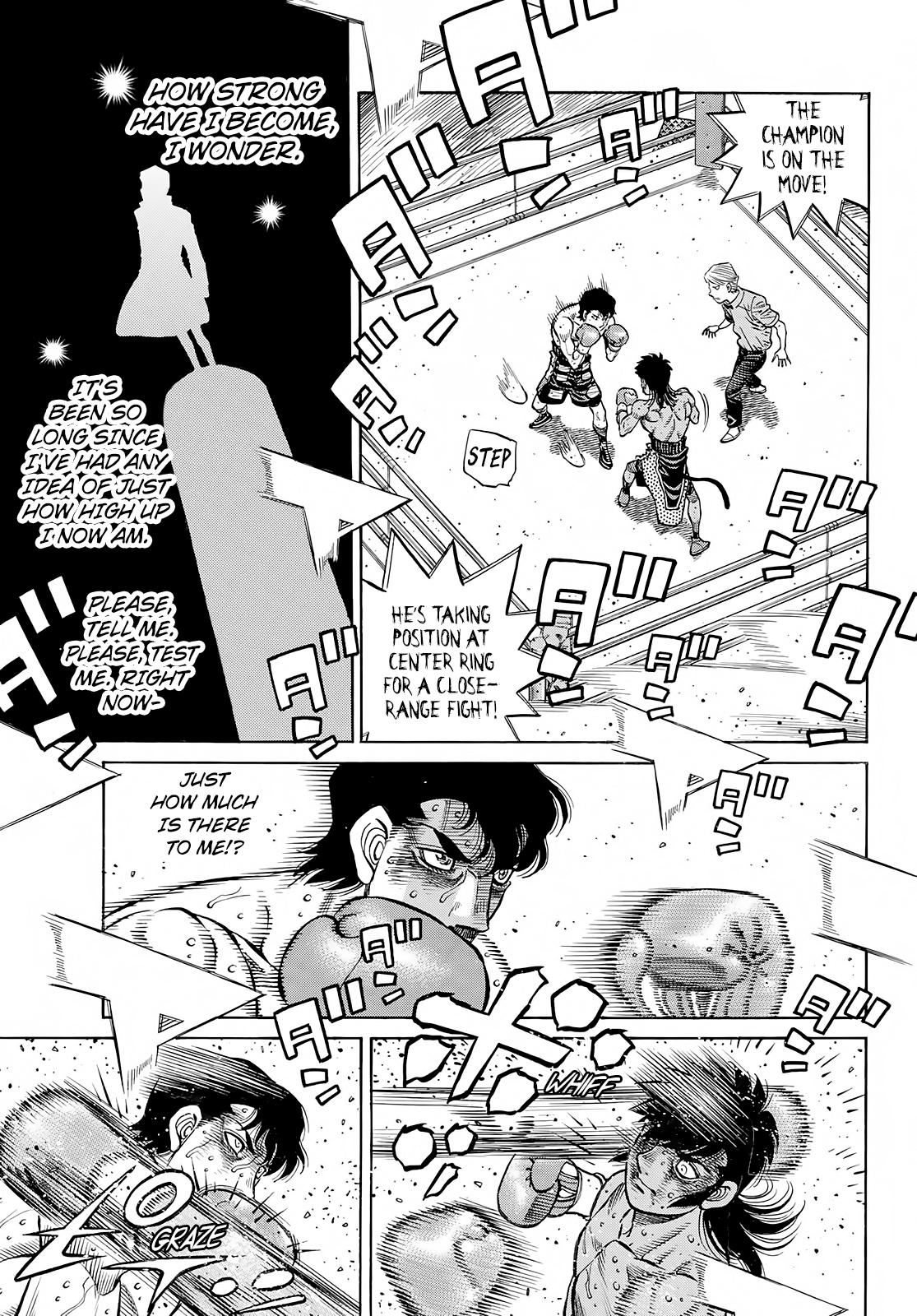 Hajime no Ippo Chapter 1407 — page 6