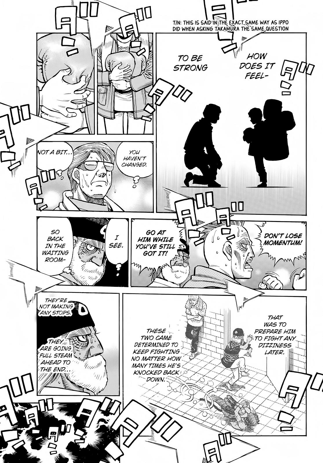 Hajime no Ippo Chapter 1407 — page 15