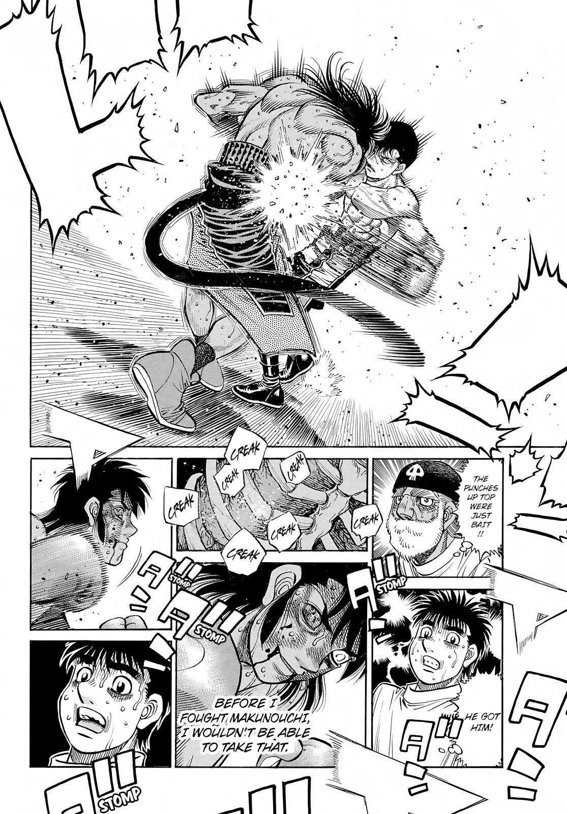 Hajime no Ippo Chapter 1408 — page 4