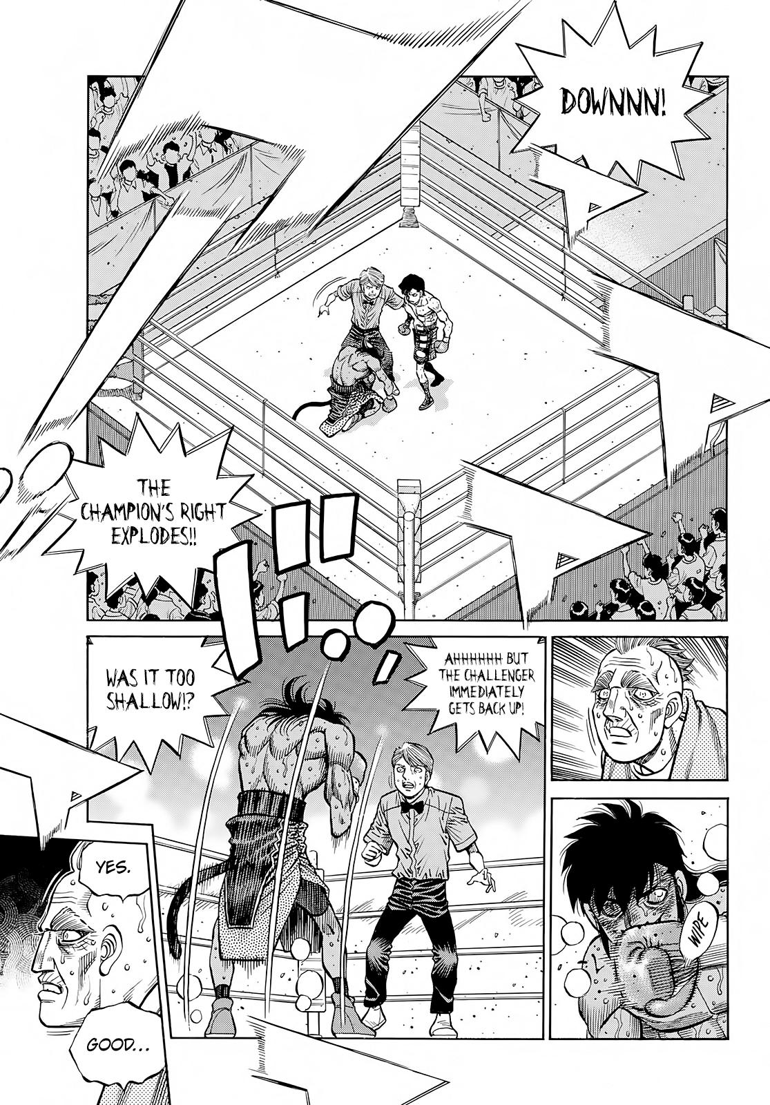 Hajime no Ippo Chapter 1408 — page 7
