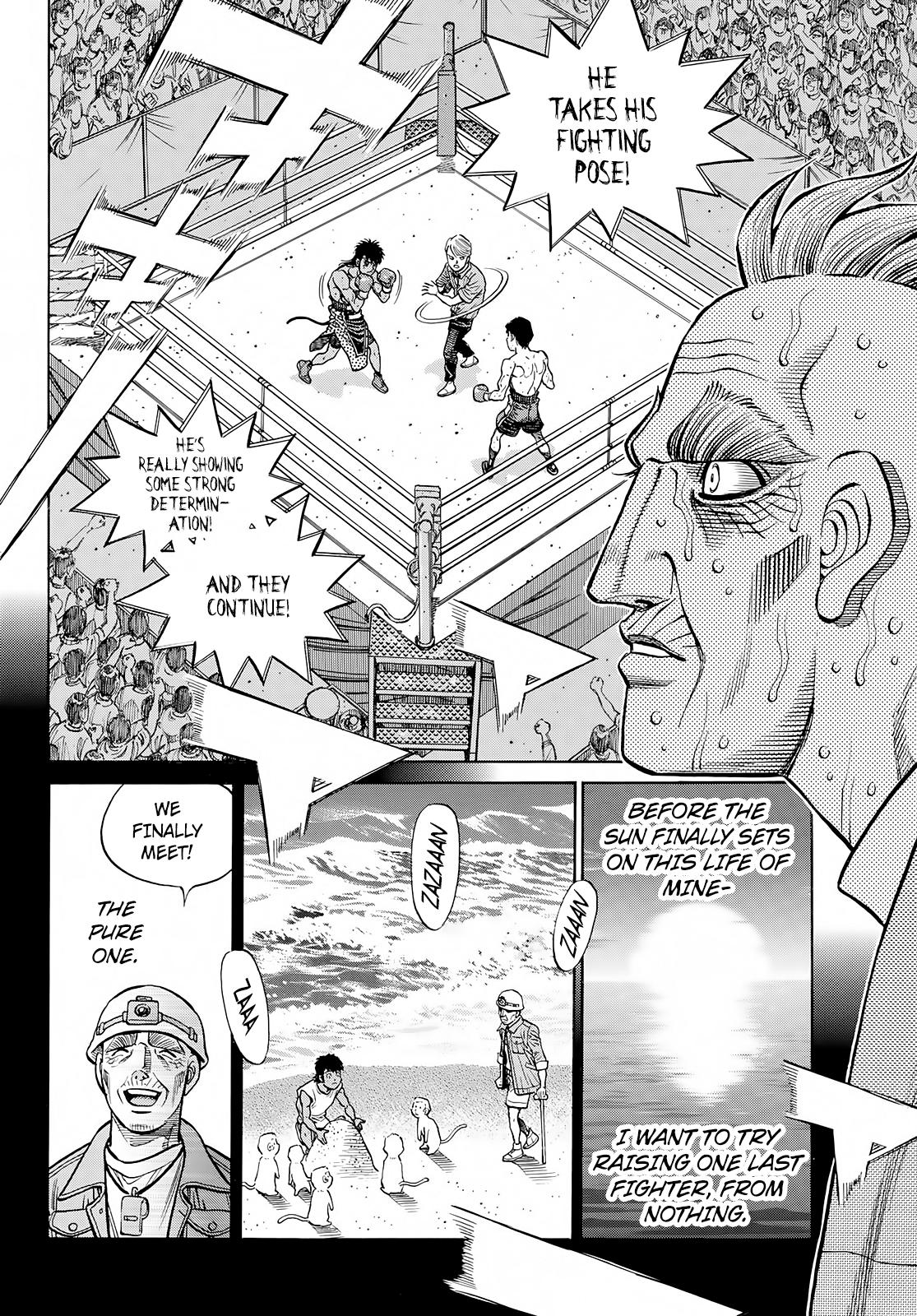 Hajime no Ippo Chapter 1408 — page 8