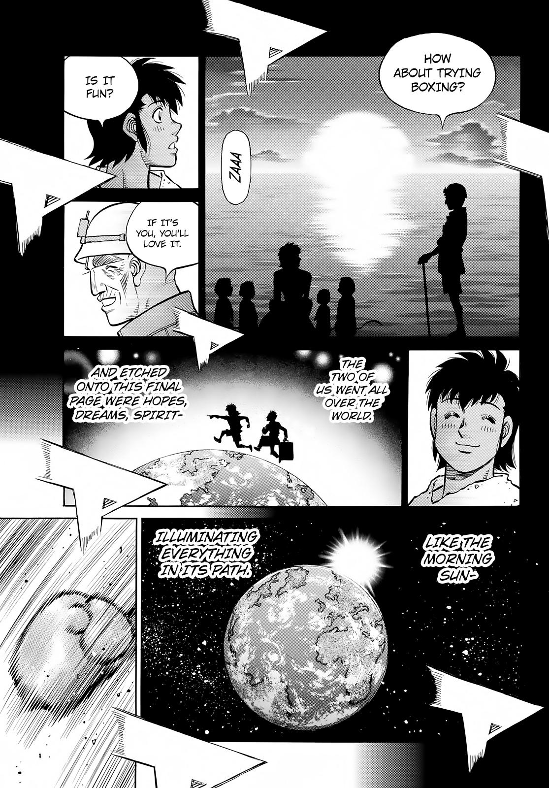Hajime no Ippo Chapter 1408 — page 9