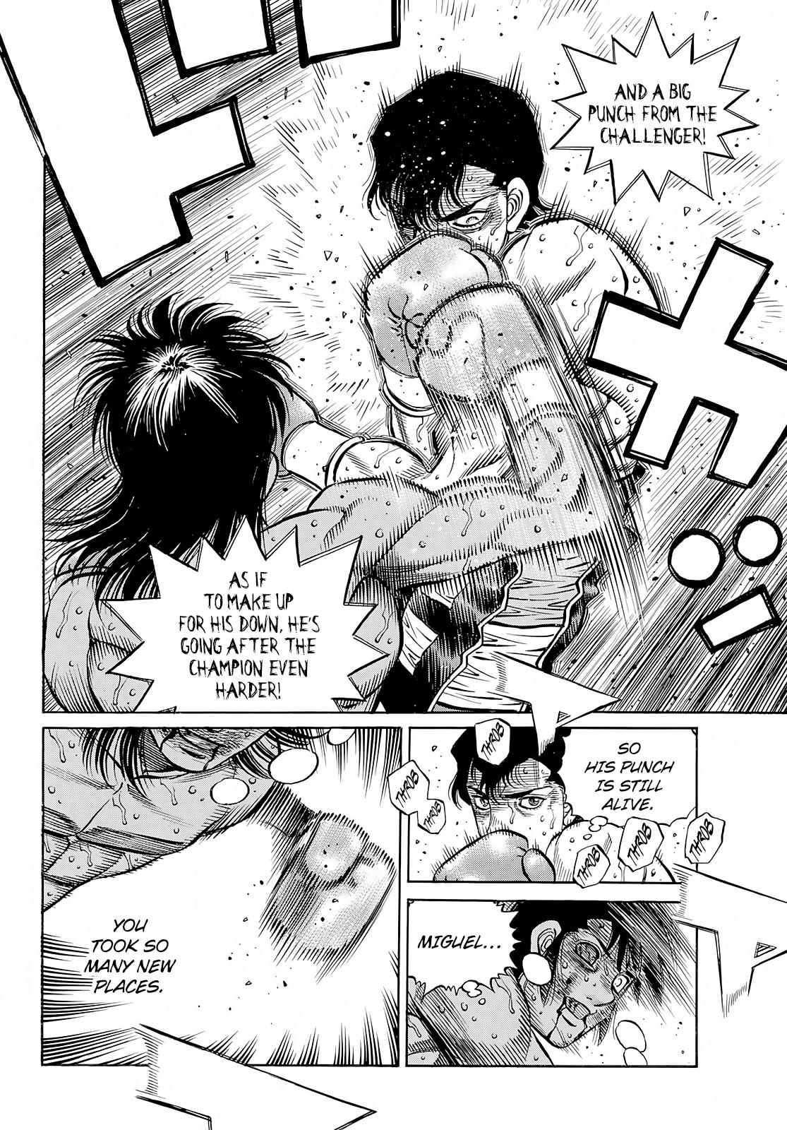 Hajime no Ippo Chapter 1408 — page 10