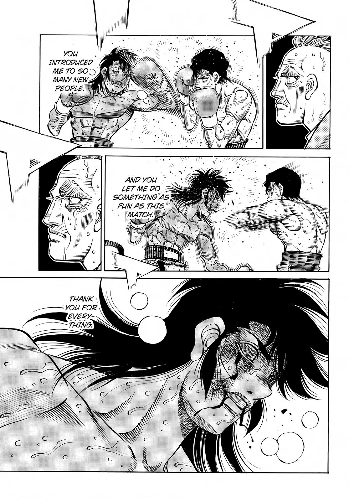 Hajime no Ippo Chapter 1408 — page 11