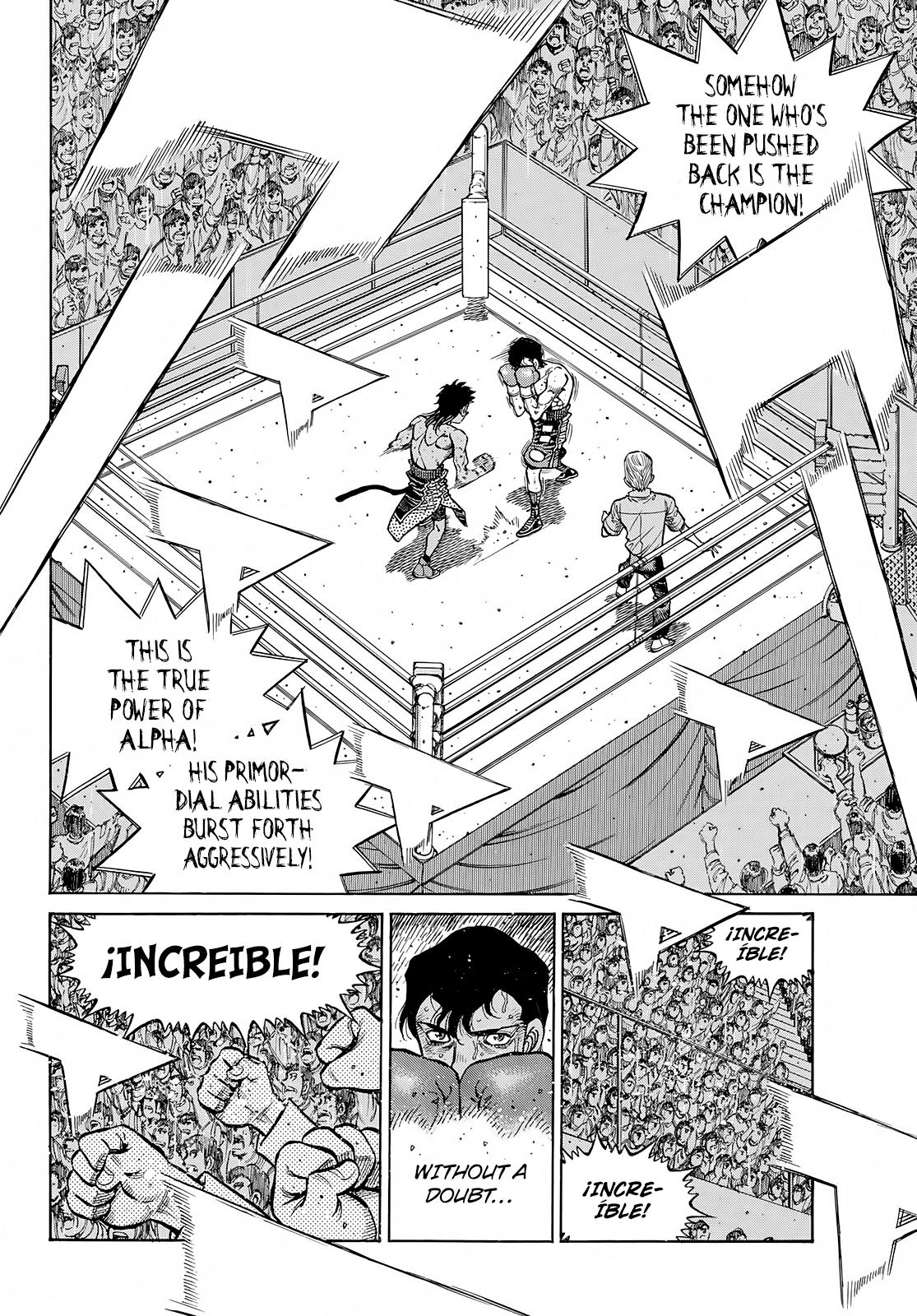 Hajime no Ippo Chapter 1409 — page 4