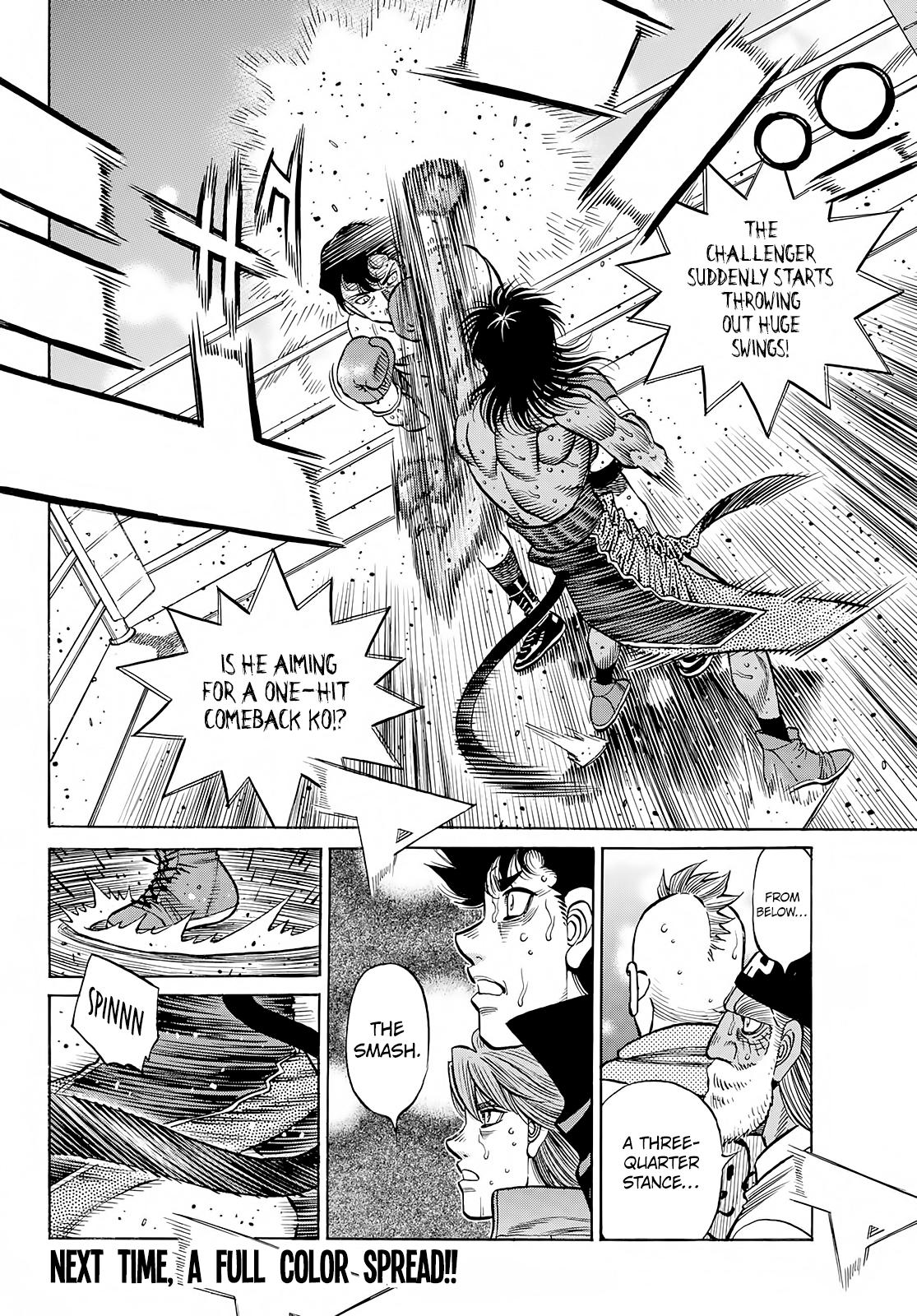 Hajime no Ippo Chapter 1409 — page 13