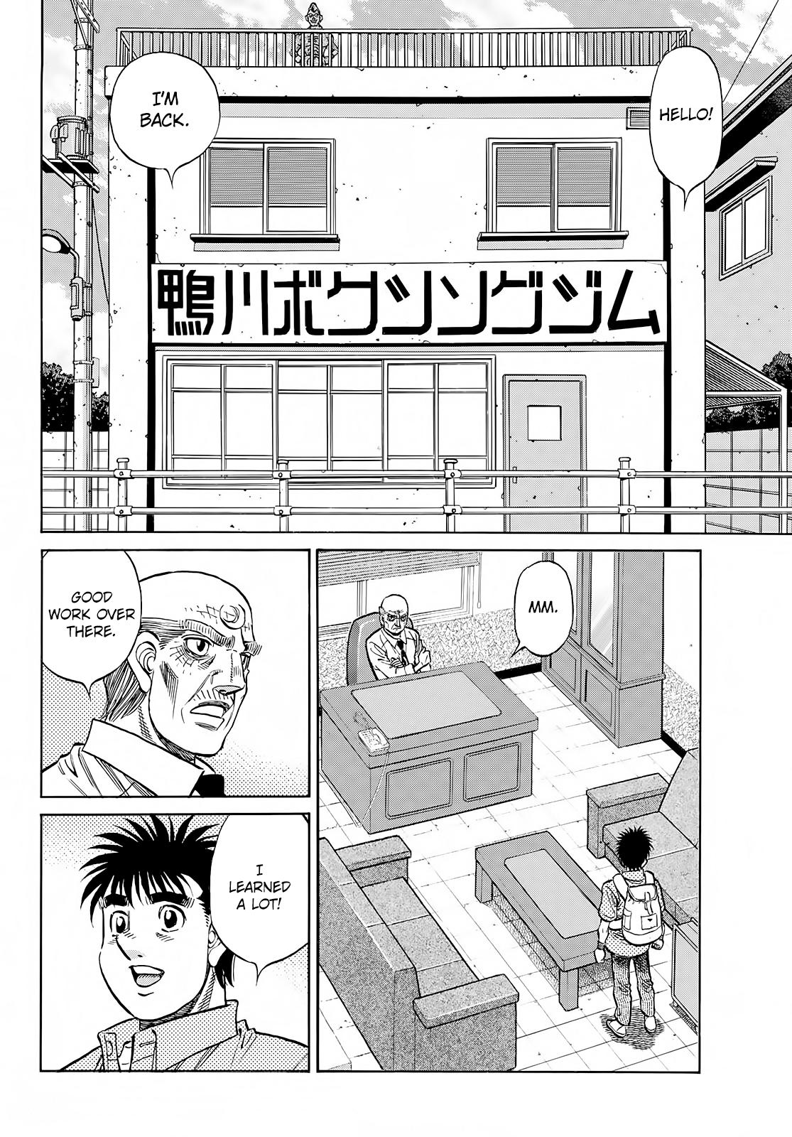 Hajime no Ippo Chapter 1412 — page 9