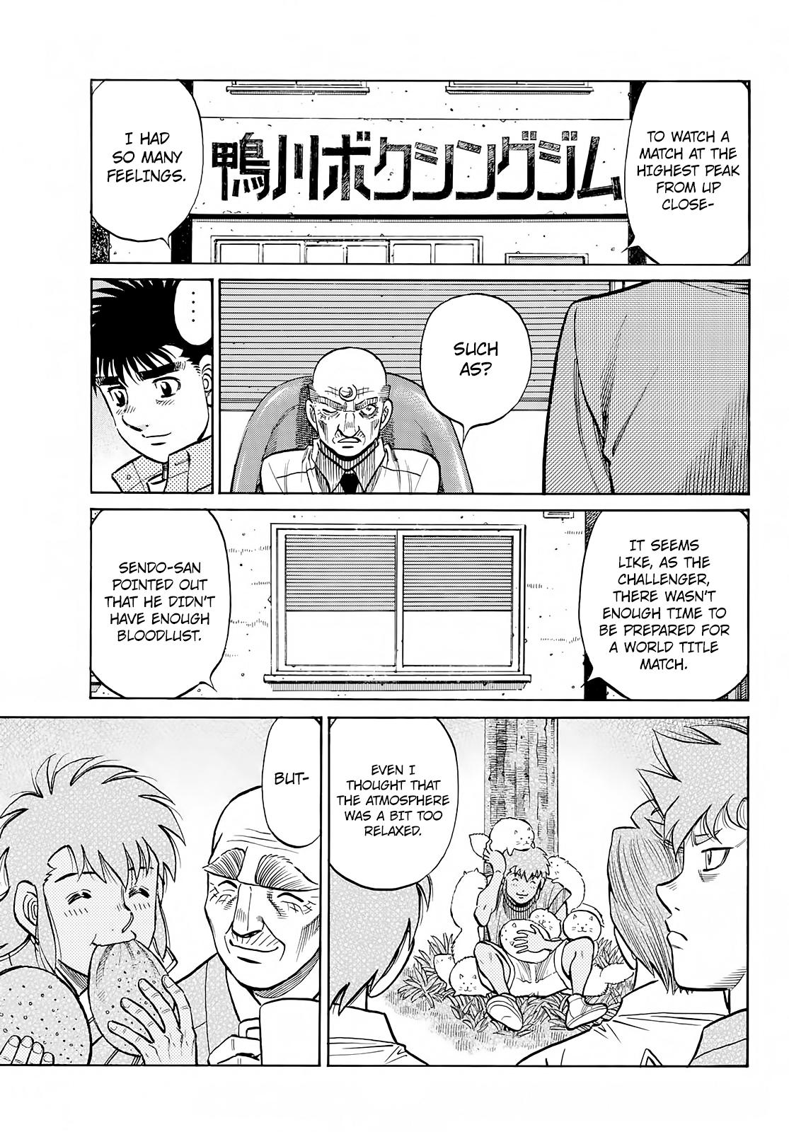 Hajime no Ippo Chapter 1412 — page 10