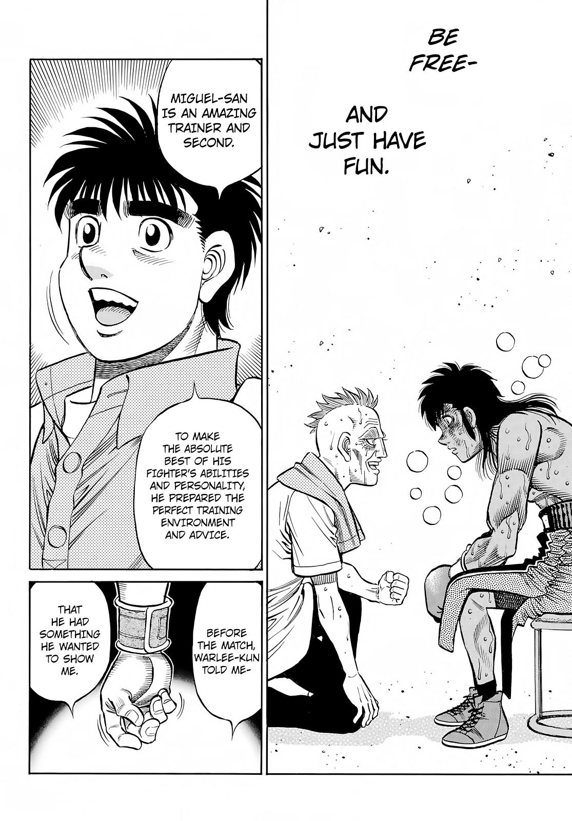 Hajime no Ippo Chapter 1412 — page 11