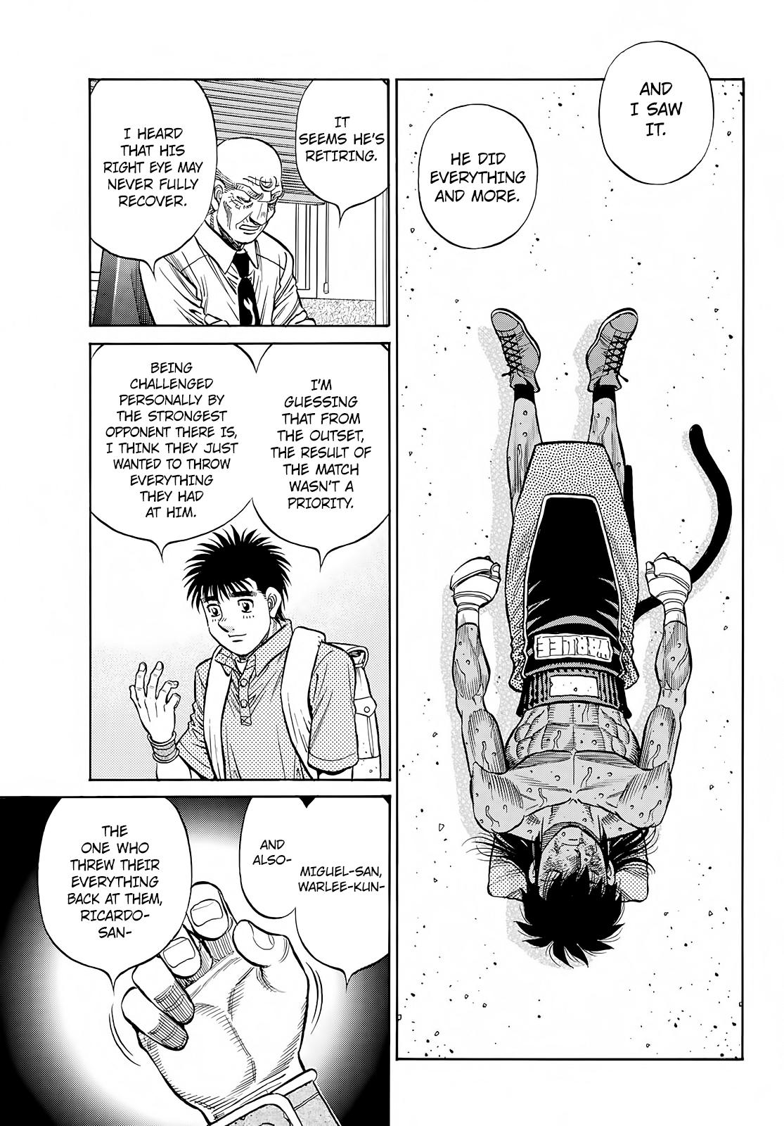 Hajime no Ippo Chapter 1412 — page 12