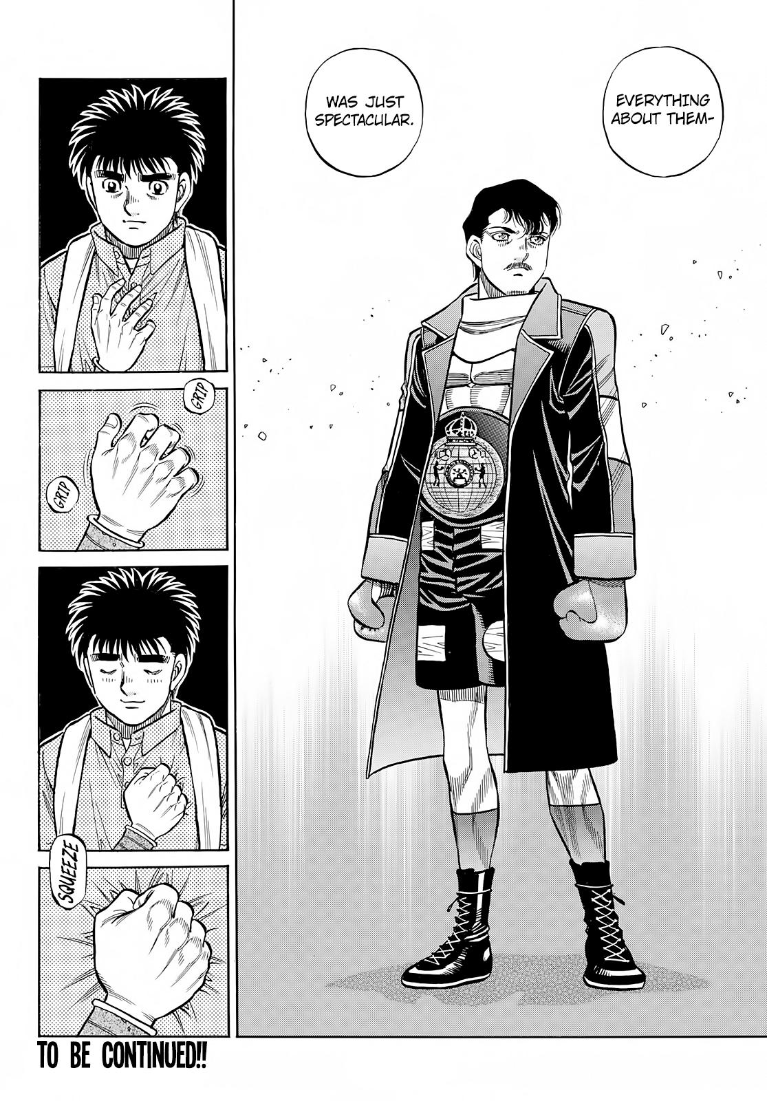 Hajime no Ippo Chapter 1412 — page 13