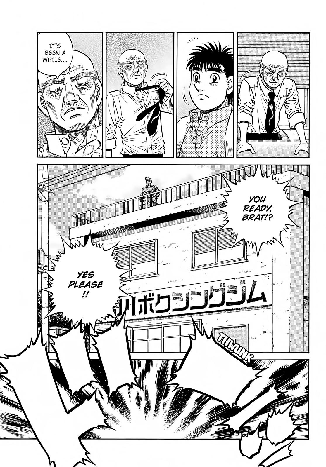 Hajime no Ippo Chapter 1413 — page 4