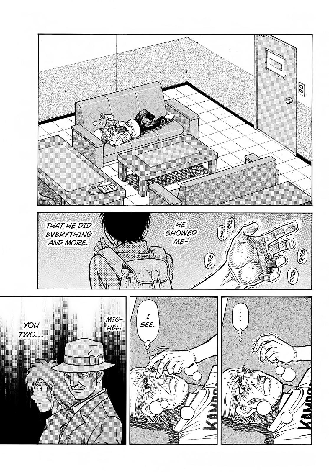 Hajime no Ippo Chapter 1413 — page 7