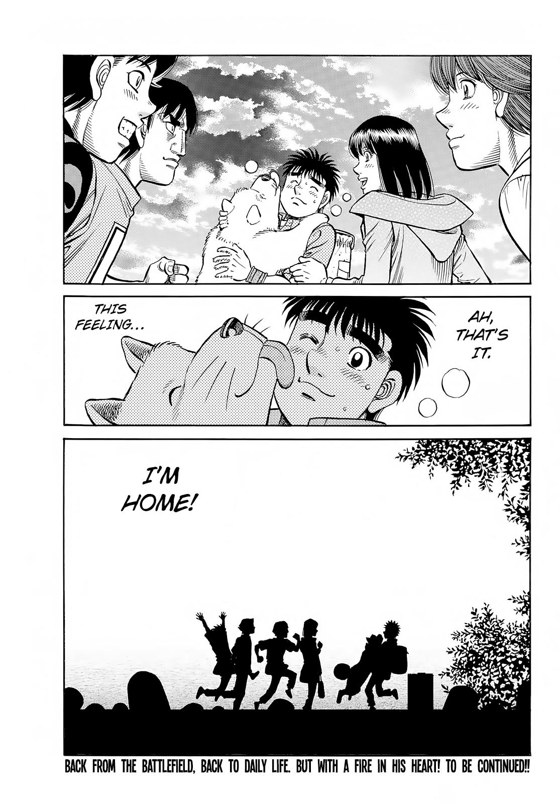 Hajime no Ippo Chapter 1413 — page 14