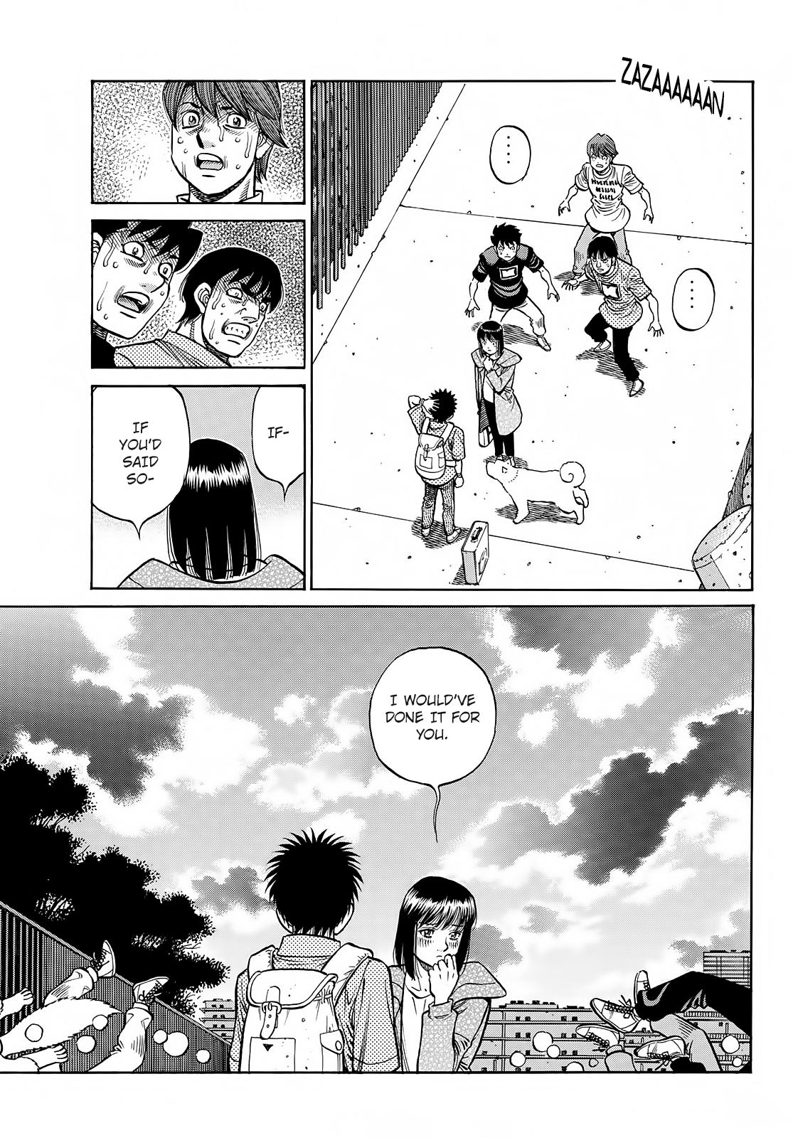 Hajime no Ippo Chapter 1414 — page 3