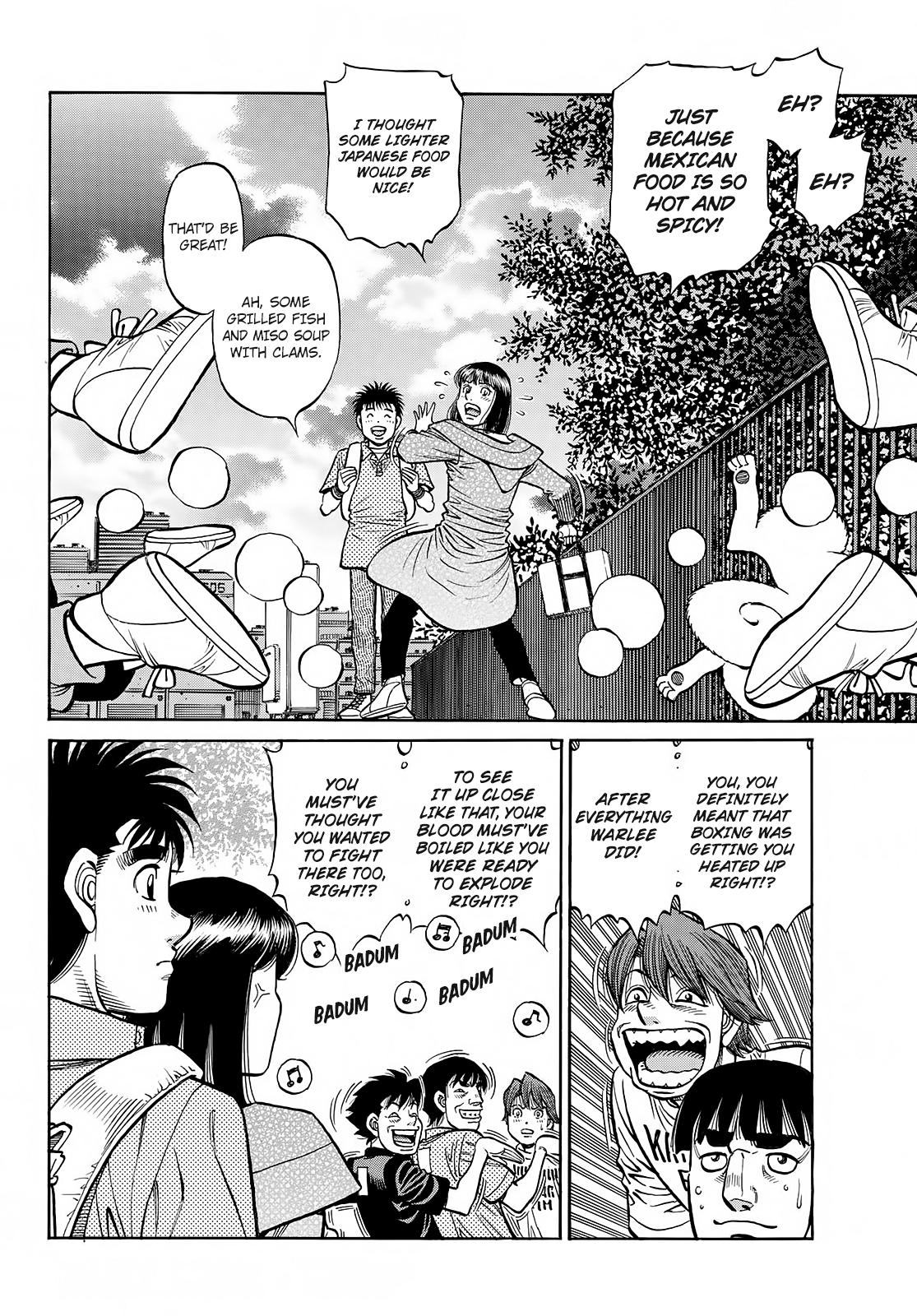Hajime no Ippo Chapter 1414 — page 4
