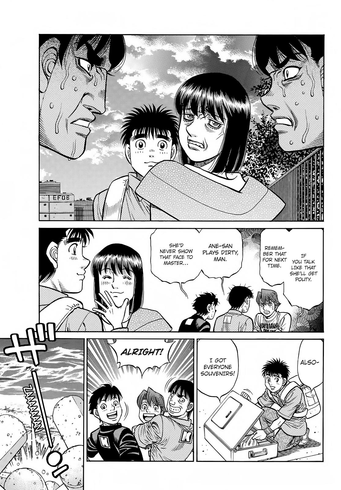 Hajime no Ippo Chapter 1414 — page 5